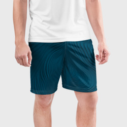 Мужские шорты спортивные Фантазия в синем - фото 2