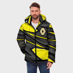 Мужская зимняя куртка 3D Renault - желтый - фото 2
