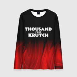 Мужской лонгслив 3D Thousand Foot Krutch red plasma