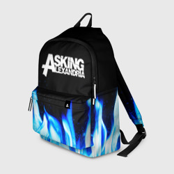 Рюкзак 3D Asking Alexandria blue fire