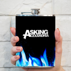 Фляга Asking Alexandria blue fire - фото 2