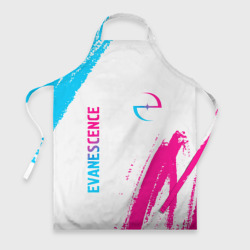 Фартук 3D Evanescence neon gradient style: надпись, символ