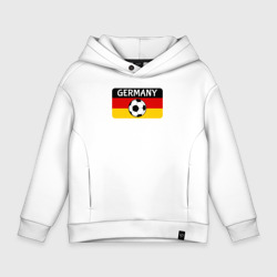 Детское худи Oversize хлопок Football Germany