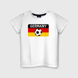 Детская футболка хлопок Football Germany