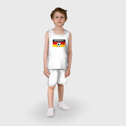 Детская пижама с шортами хлопок Football Germany - фото 2