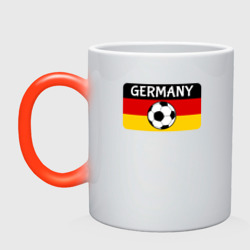 Кружка хамелеон Football Germany