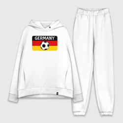 Женский костюм хлопок Oversize Football Germany