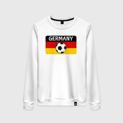 Женский свитшот хлопок Football Germany