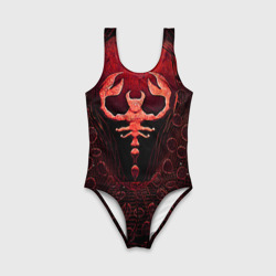 Детский купальник 3D Ископаемый скорпион - фото 2