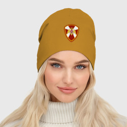 Женская шапка демисезонная ВВ МВД РФ - эмблема - фото 2