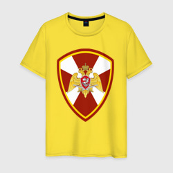 ВВ МВД РФ - эмблема – Мужская футболка хлопок с принтом купить со скидкой в -20%