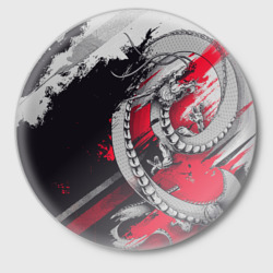 Значок Dragon - Japan style