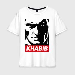 Мужская футболка хлопок Oversize Obey Khabib