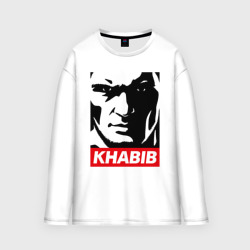 Женский лонгслив oversize хлопок Obey Khabib