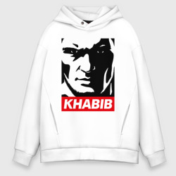 Мужское худи Oversize хлопок Obey Khabib