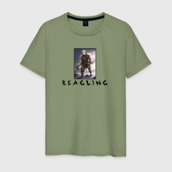 Мужская футболка хлопок Beagling