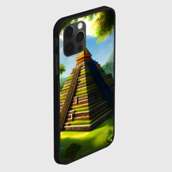 Чехол для iPhone 12 Pro Пирамида индейцев майя - фото 2