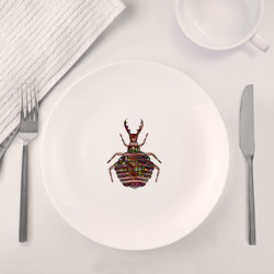 Набор: тарелка + кружка Личинка муравьиного льва - фото 2