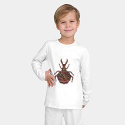 Детская пижама с лонгсливом хлопок Личинка муравьиного льва - фото 2