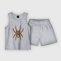 Детская пижама с шортами хлопок Лохматый паук