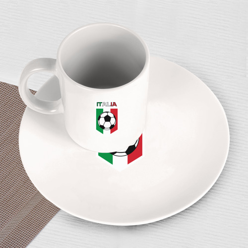 Набор: тарелка + кружка Футбол Италии - фото 3