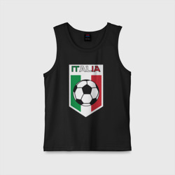 Детская майка хлопок Футбол Италии