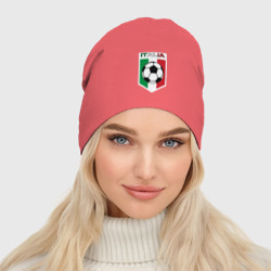 Женская шапка демисезонная Футбол Италии - фото 2
