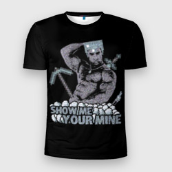 Мужская футболка 3D Slim Billy: Show me your mine