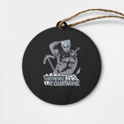 Деревянная игрушка круг Billy: Show me your mine