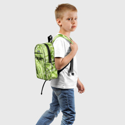 Детский рюкзак 3D Рублю капусту нежно-зеленая - фото 2