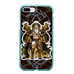Чехол для iPhone 7Plus/8 Plus матовый Бог Один повелитель древних славян