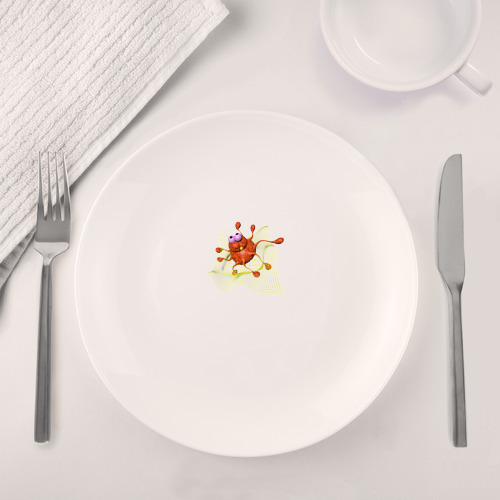 Набор: тарелка + кружка Паучок в своей сети - фото 4