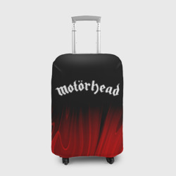 Чехол для чемодана 3D Motorhead red plasma