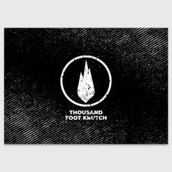 Поздравительная открытка Thousand Foot Krutch с потертостями на темном фоне