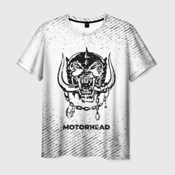 Motorhead с потертостями на светлом фоне – Футболка с принтом купить со скидкой в -26%