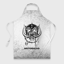 Фартук 3D Motorhead с потертостями на светлом фоне