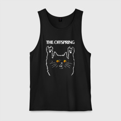 Мужская майка хлопок The Offspring rock cat