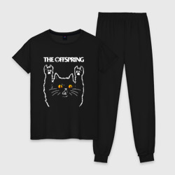 Женская пижама хлопок The Offspring rock cat