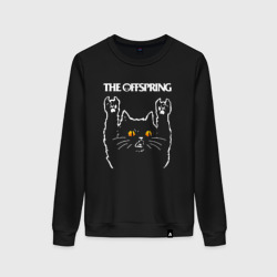 Женский свитшот хлопок The Offspring rock cat