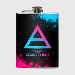Фляга Thirty Seconds to Mars - neon gradient