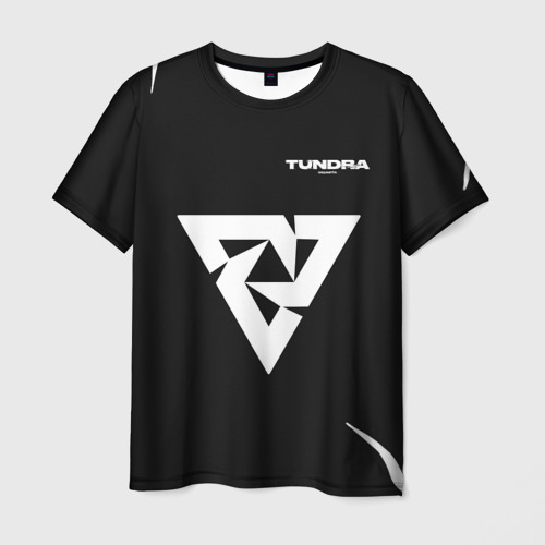 Мужская футболка 3D с принтом Форма Tundra Esports, вид спереди #2