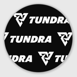 Круглый коврик для мышки Tundra Esports black