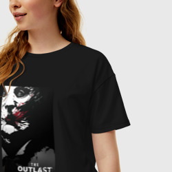 Женская футболка хлопок Oversize The Outlast Trials: Mother Gooseberry - фото 2