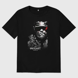 Женская футболка хлопок Oversize The Outlast Trials Лиланд Койл