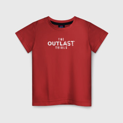 Светящаяся детская футболка The Outlast Trials лого