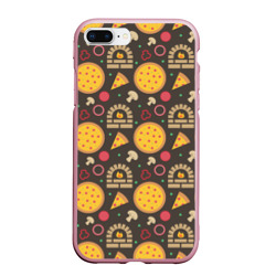Чехол для iPhone 7Plus/8 Plus матовый Пицца из печи