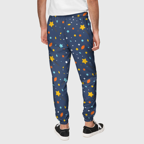 Мужские брюки 3D Magic Stars, цвет 3D печать - фото 5