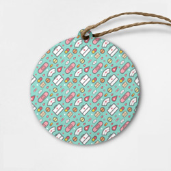 Деревянная игрушка круг Медицинские примочки