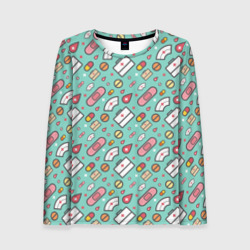 Женский лонгслив 3D Медицинские примочки