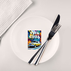 Тарелка Viva Cuba - car - retro